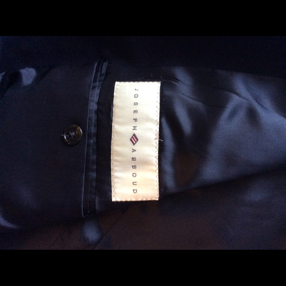 Joseph Abboud Mens Navy Blazer 42L Jacket Suit